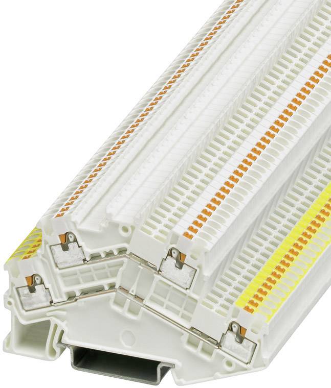Phoenix Contact Doppelstock-Klemme PTTBS1,5SWH/UYE/O-WH