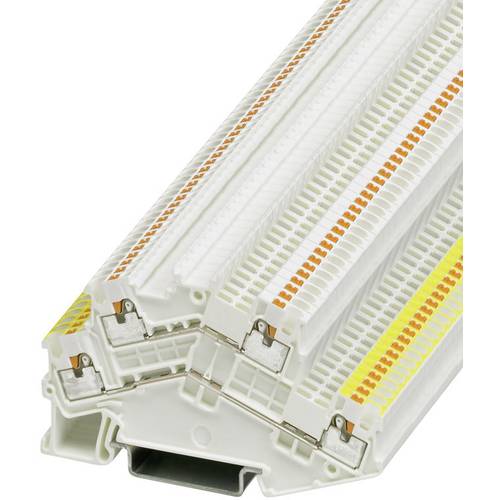Phoenix Contact 3214661 Doppelstock-Durchgangsklemme 3.5 mm Zugfeder Weiß 50 St.