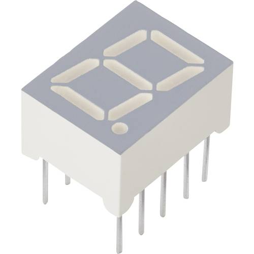 Everlight Opto 7-Segment-Anzeige Rot 10 mm 2 V Ziffernanzahl: 1 S431SURWA/S530-A3