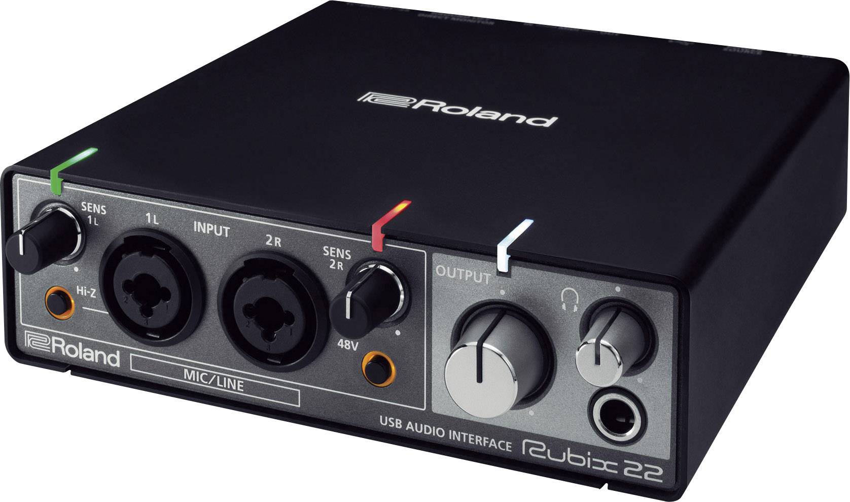 ROLAND RUBIX22 - USB Audio-Interface (XLR-Mikrofonvorverstärker | 2x Eingänge & 2x Ausgänge)-0