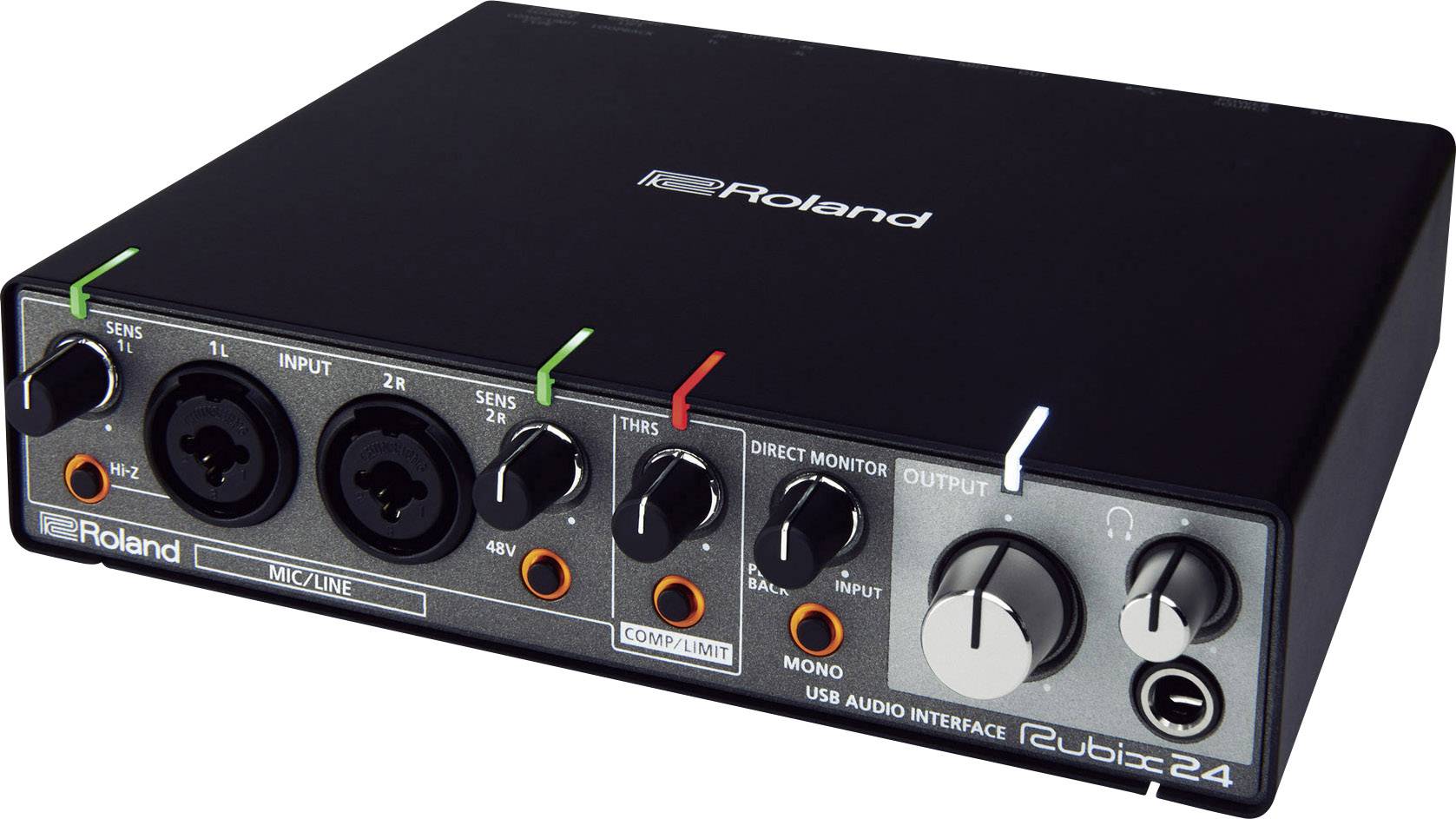 ROLAND RUBIX24 - USB Audio-Interface (XLR-Mikrofonvorverstärker | 2x Eingänge & 4x Ausgänge)-0