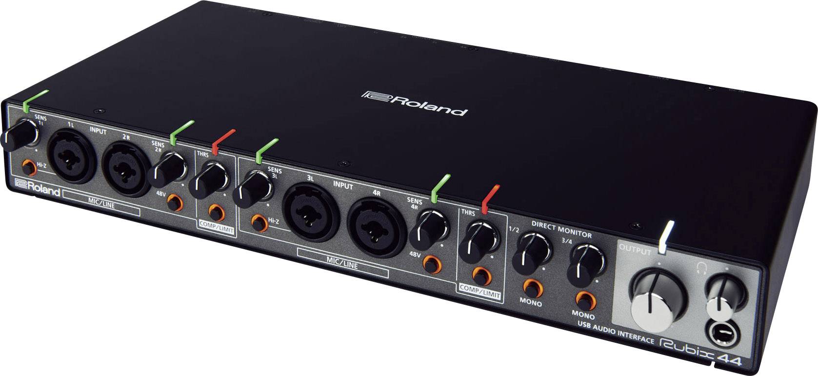 ROLAND RUBIX44 - USB Audio-Interface (XLR-Mikrofonvorverstärker | 4x Eingänge & 4x Ausgänge)-0