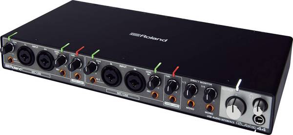 ROLAND RUBIX44 - USB Audio-Interface (XLR-Mikrofonvorverstärker | 4x Eingänge & 4x Ausgänge)