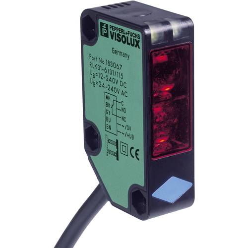 Pepperl+Fuchs Reflexions-Lichtschranke RLK31-54/25/31/115-15M SET 213228 hellschaltend, Polarisationsfilter 1 Set