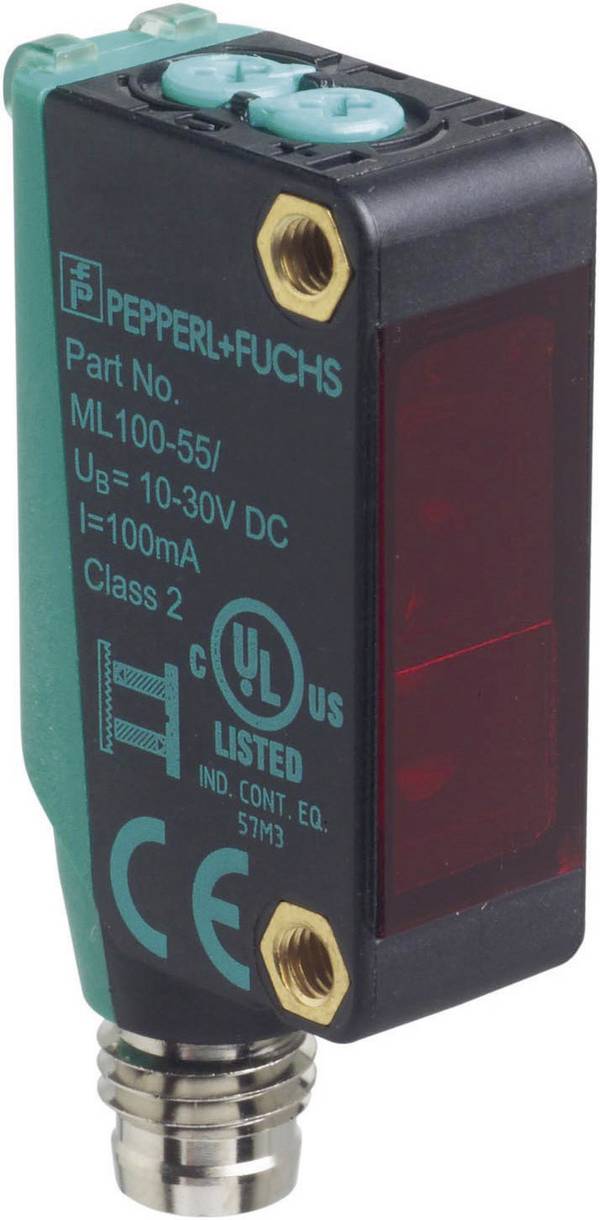 Pepperl+Fuchs Reflexions-Lichtschranke ML100-55/95/103 ML100-55/95/103  hellschaltend, dunkelschaltend, Umschalter (Hell-EIN/Dunkel-EIN) 1 St.