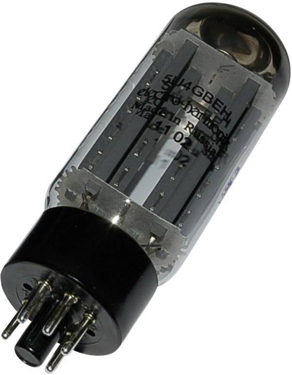 BTB Vertrieb 5 U 4 GB Elektronenröhre Dualgleichrichter 300 V 300 mA Polzahl: 5 Sockel: Oktal Inhalt 1 St.