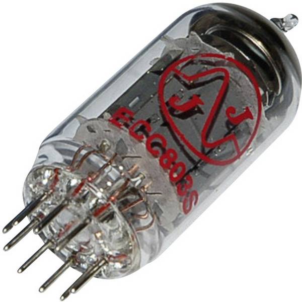 Cadorabo ECC 803 s = E 83 CC Elektronenröhre Doppeltriode 250 V 1.25 mA Polzahl: 9 Sockel: Noval Inhalt 1 St.