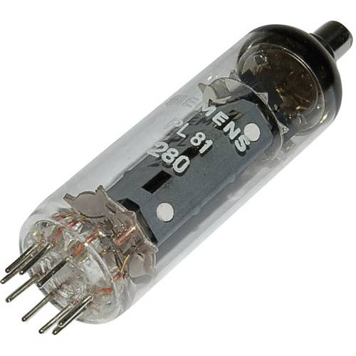 Thumbnail - Siemens PL 81 = 21 A 6 Elektronenröhre Pentode 170 V 45 mA Polzahl: 9 Sockel: Noval Inhalt 1 St.