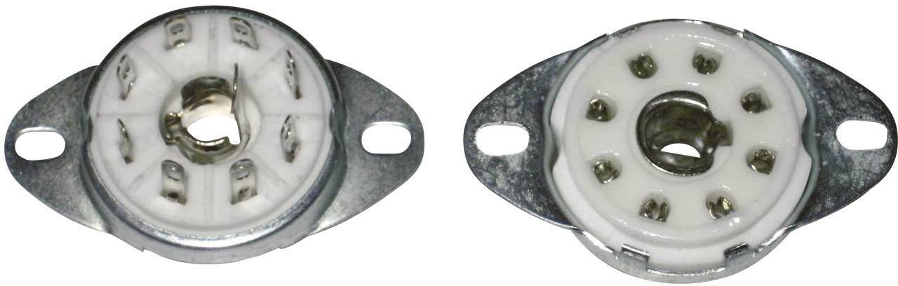 156848 Buisfitting 1 stuk(s) Aantal polen: 8 Fitting: Loctal Montagewijze: Chassis Materiaal:Keramiek afbeelding