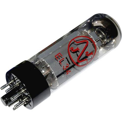 BTB Vertrieb EL 34 = 6 CA 7 Elektronenröhre Endpentode 250 V Polzahl: 7 Sockel: Oktal Inhalt 2 St.