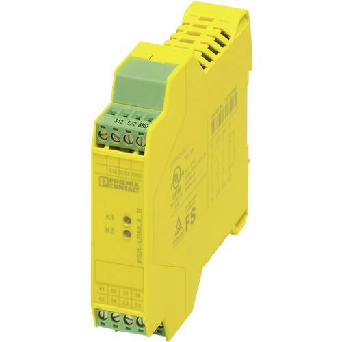 Thumbnail - Sicherheitsrelais PSR-SPP-24DC/URML4/3X1/1X2/B Phoenix Contact Betriebsspannung: 24 V/DC 3 Schließer, 1 Öffner (B x H x ...