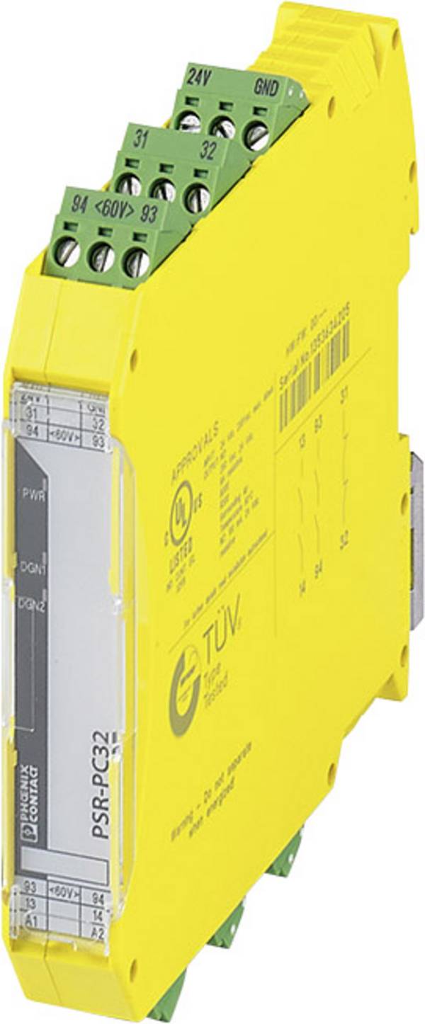 Sicherheitsrelais PSR-PC32-2NO-1NC-24-230UC-SC Phoenix Contact Betriebsspannung: 230 V/DC, 230 V/AC 2 Schließer (B x H x T) 17.5 x 112.2 x 114.5 mm  1 St.