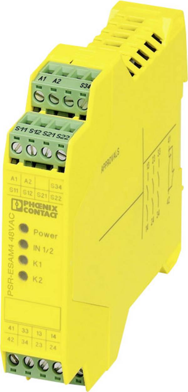 Sicherheitsrelais PSR-SCP-230UC/ESAM4/3X1/1X2/B Phoenix Contact Betriebsspannung: 230 V/DC, 230 V/AC 3 Schließer, 1 Öffner (B x H x T) 22.5 x 99 x 114.5 mm  1 St.