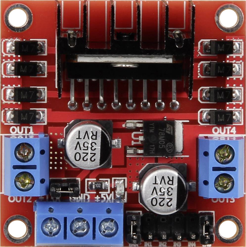 JOY-IT Entwickler-Platine SBC-MotoDriver2 Arduino, Banana Pi, Cubieboard, pcDuino, Raspberry Pi®, Ra