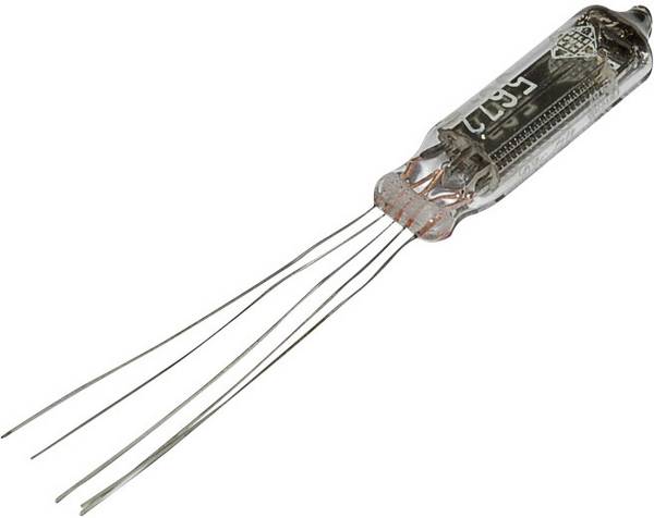 BTB Vertrieb 5672 = DL 652 Elektronenröhre Subminiatur-Pentode 67.5 V 3.1 mA Polzahl: 5 Sockel: Subminiatur Inhalt 1 St.