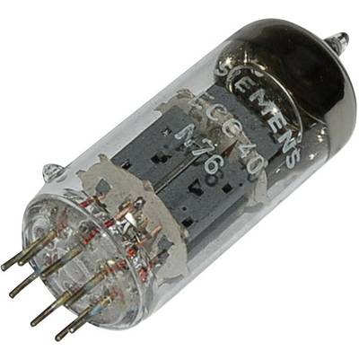  ECC 40 Elektronenröhre  Doppeltriode 250 V 6 mA Polzahl (num): 8 Sockel: 8pin Rimlock Inhalt 1 St. 