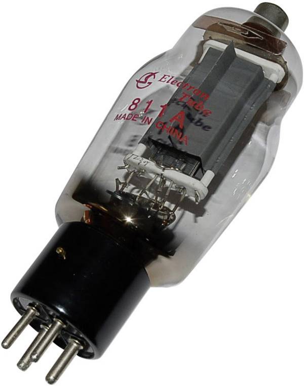 BTB Vertrieb 811 A Elektronenröhre Leistungstriode 750 V 350 mA Polzahl: 4 Sockel: UX-5 Inhalt 1 St.