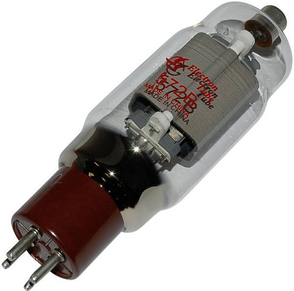 BTB Vertrieb 572 B Elektronenröhre Leistungstriode 2400 V 250 mA Polzahl: 4 Sockel: UX-4 Inhalt 1 St.