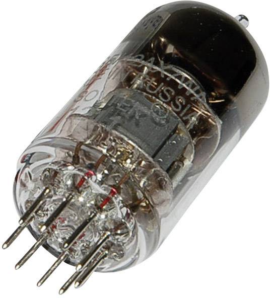 NONAME Elektronenröhre 12 AX 7 WA = 7025 Doppeltriode 250 V 1.2 mA Polzahl: 9 Sockel: Noval Inhalt 1