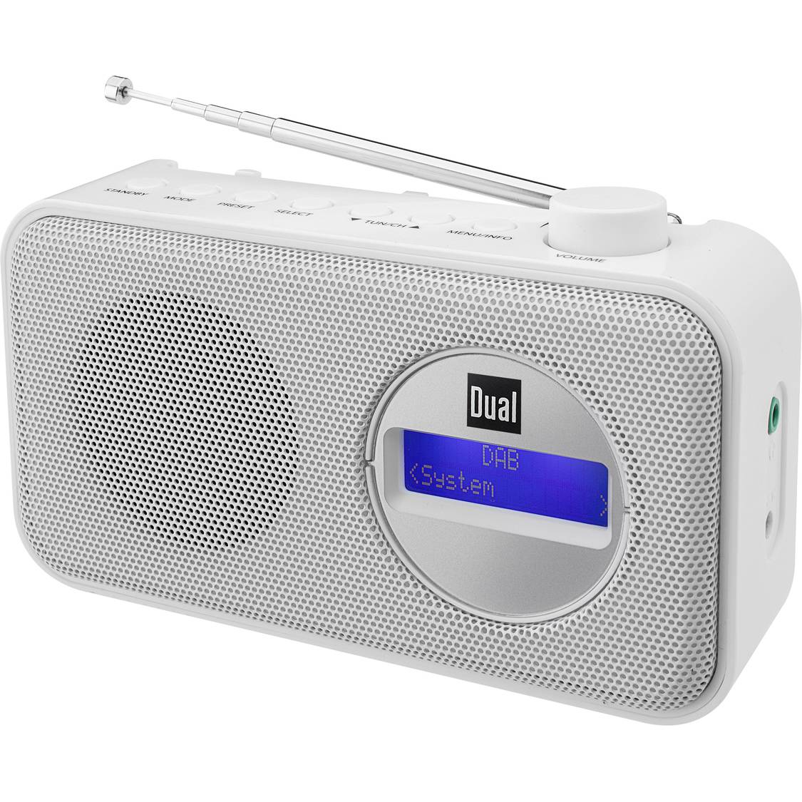 Dual DAB 84 Kofferradio DAB+, UKW Weiß kaufen
