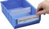 Allit 456597 Beschriftungsetiketten für Lagersichtboxen ProfiPlus ShelfBox Label B Weiß, Transparent 20 St.