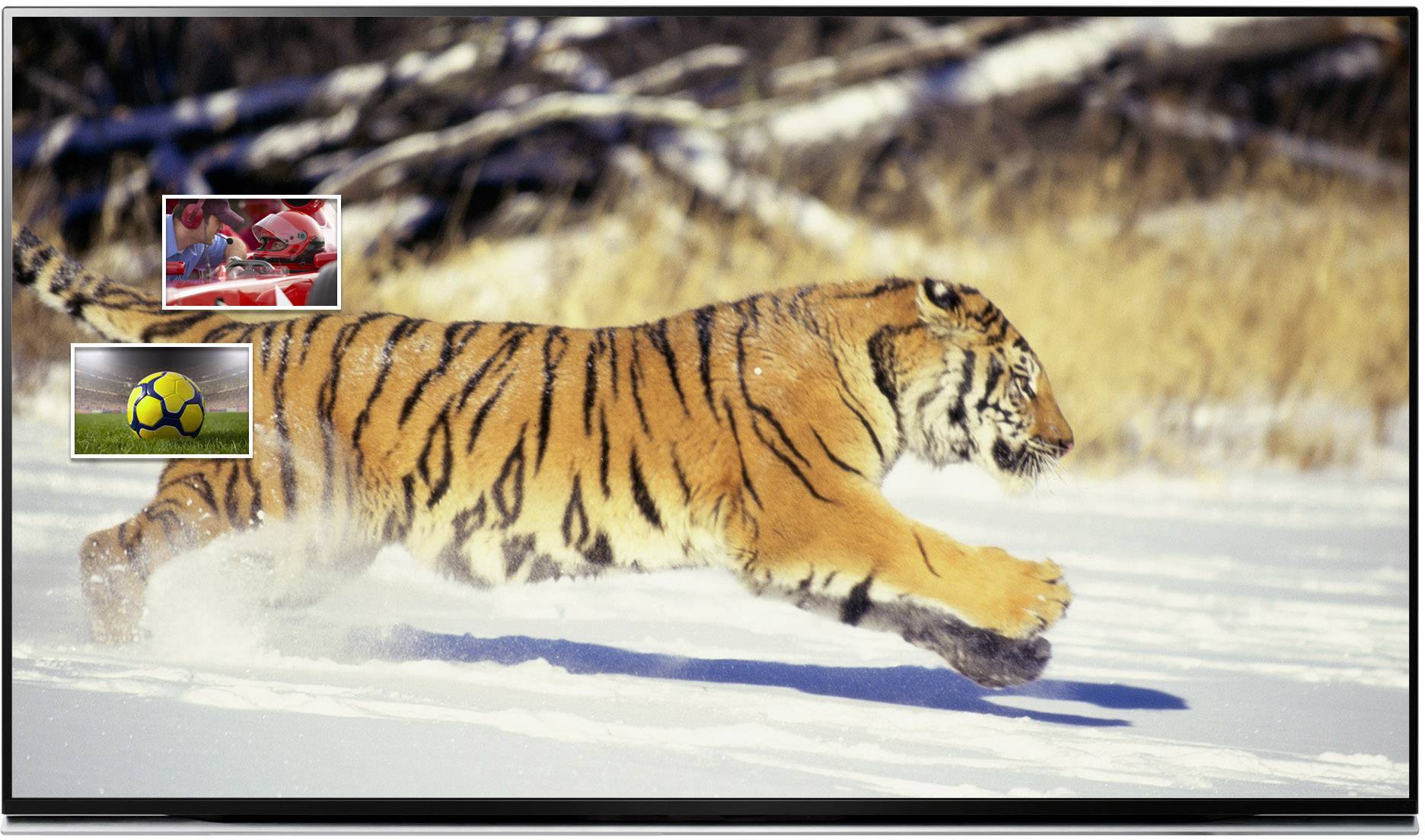 SpeaKa Professional 4 Port HDMI-Switch mit Picture in Picture-Funktion, mit Fernbedienung 3840 x 2160 Pixel-2