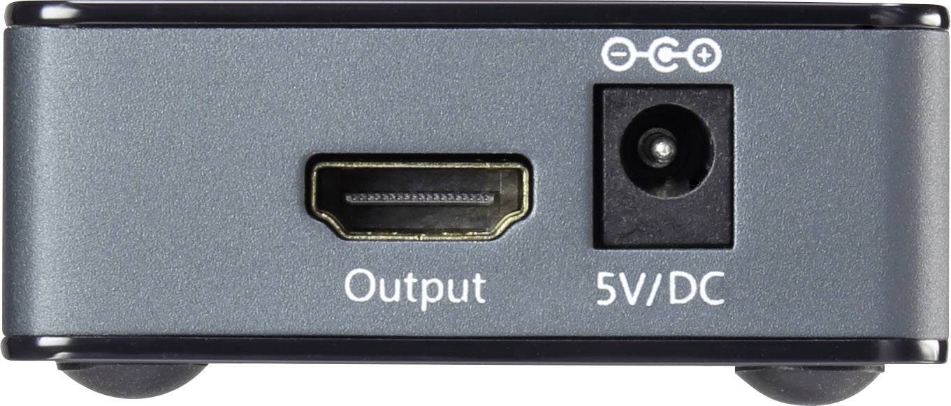 SpeaKa Professional 4 Port HDMI-Switch mit Picture in Picture-Funktion, mit Fernbedienung 3840 x 2160 Pixel-4