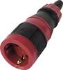 REV 0019211000 Schutzkontaktkupplung Polycarbonat, Gummi 250 V Rot/Schwarz
