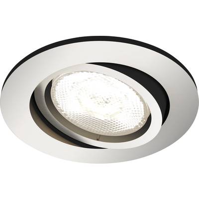 Philips Lighting Shellbark 5020117p0 Led Einbauleuchte Eek Led A E 4 5 W Warm Weiss Nickel Matt