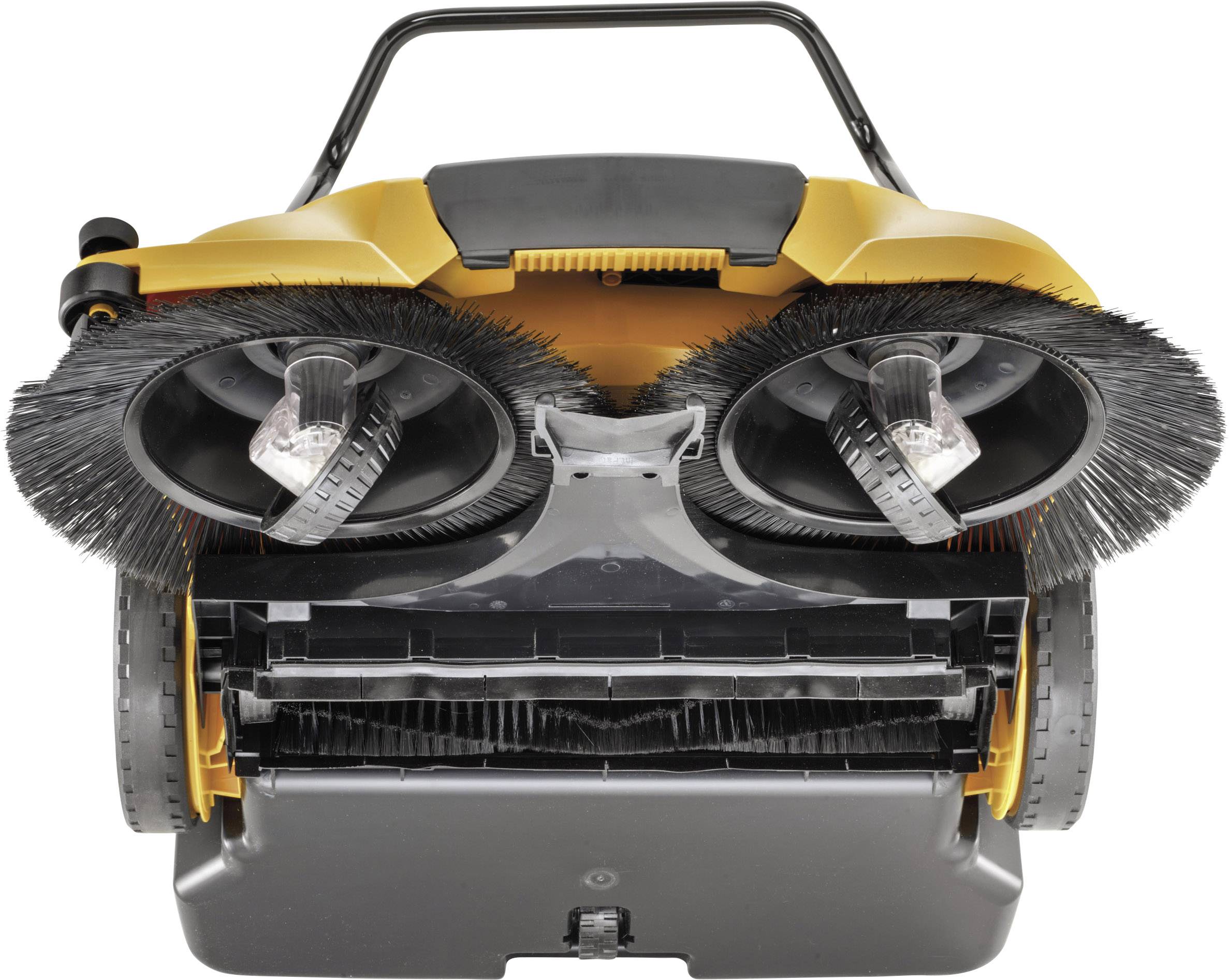 Hand-Kehrmaschine mit Türbo-Bürstensystem