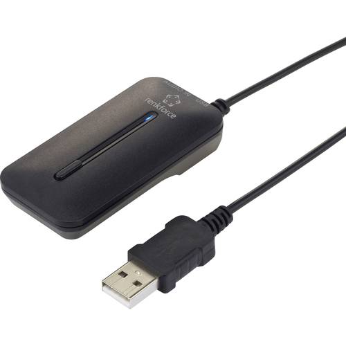 Renkforce BTX-3000T Bluetooth® Musik-Sender Bluetooth Version: 3.0 +EDR, A2DP 10 m aptX®-Technologie