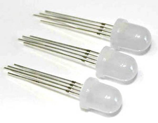 Thomsen LED-5-RGB-SK LED RGB RGB Rund 5 mm 20 mA 6 V