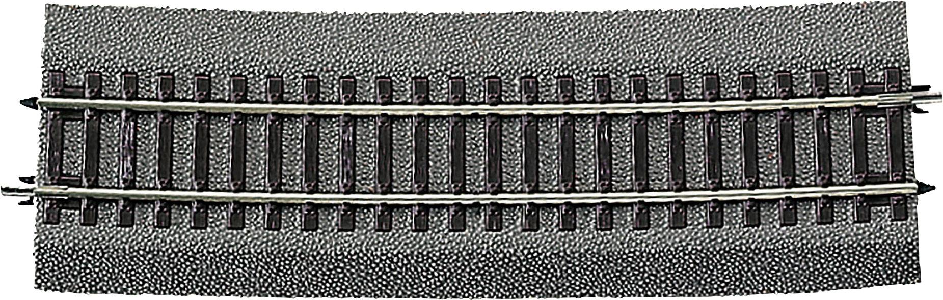 H0 RocoLine (mit Bettung) 42530 Gebogenes Gleis 6 St.