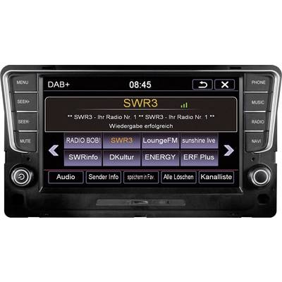 ESX VN810-VW-G7-DAB Navigationsgerät, Festeinbau  Anschluss für Lenkradfernbedienung, Anschluss für Rückfahrkamera, Blue