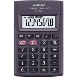 Image of Casio HL-4A Taschenrechner Anthrazit Display (Stellen): 8 batteriebetrieben (B x H x T) 56 x 9 x 87 mm