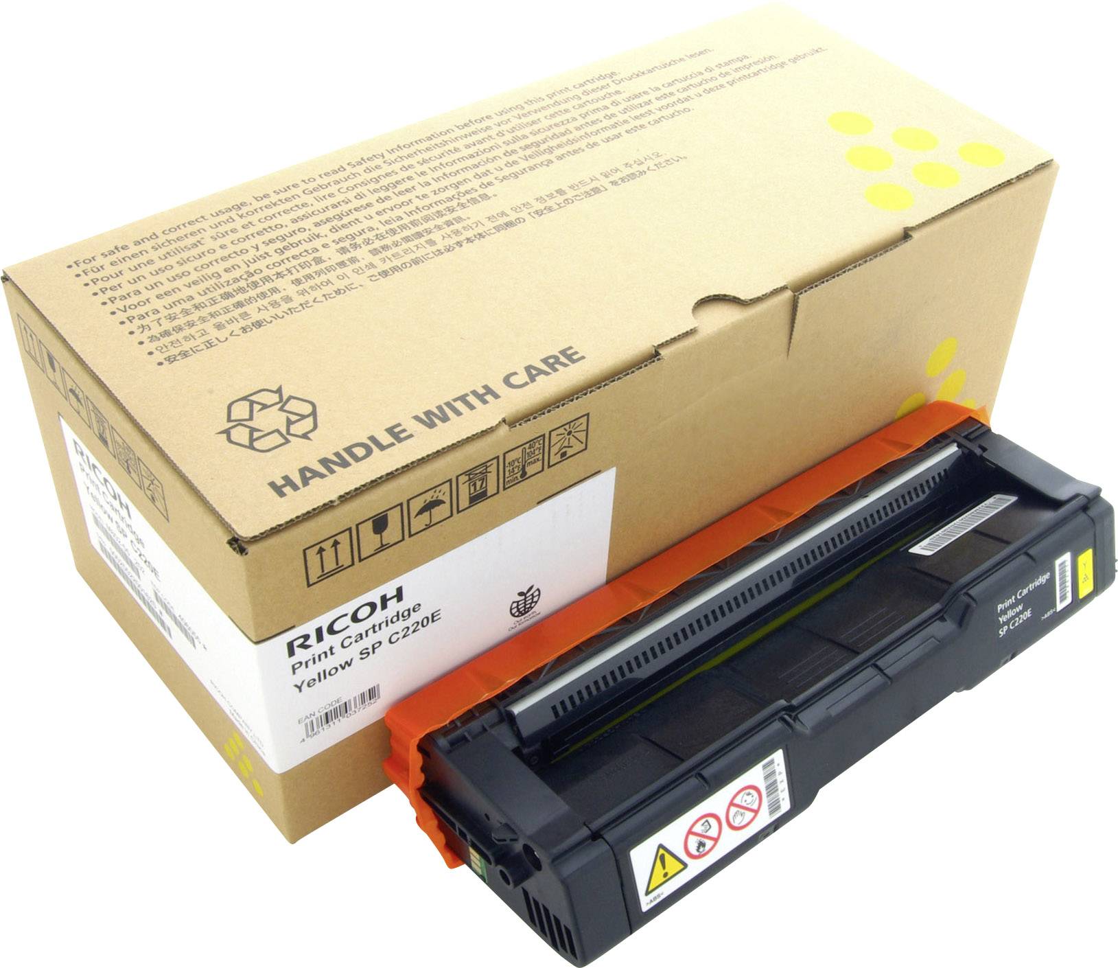 Ricoh Original Type SP C220E Toner gelb 2 - Original - Tonereinheit-0