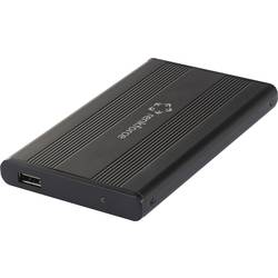 Pouzdro pevného disku SATA 2.5 palec Renkforce RF-4730925, USB 2.0, černá