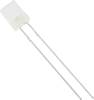TRU COMPONENTS 1577314 LED bedrahtet Weiß Rechteckig 2 x 5 mm 175 mcd 120 ° 20 mA
