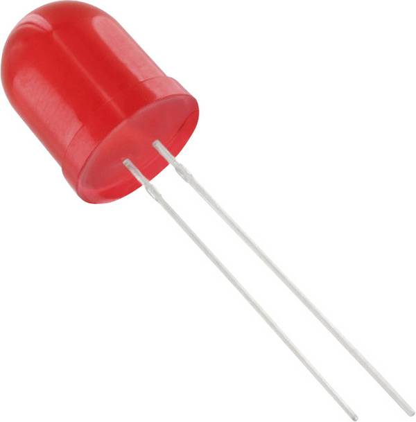 TRU COMPONENTS 1577336 LED bedrahtet Rot Rund 10 mm 1750 mcd 50 ° 20 mA