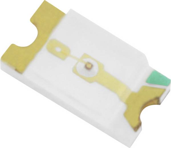 HuiYuan  SMD-LED  1206 Grün 40 mcd 120 ° 20 mA 2.4 V