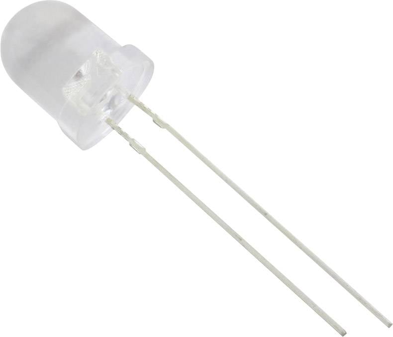 TRU COMPONENTS 1577341 LED bedrahtet Weiß Rund 8 mm 11000 mcd 25 ° 20 mA