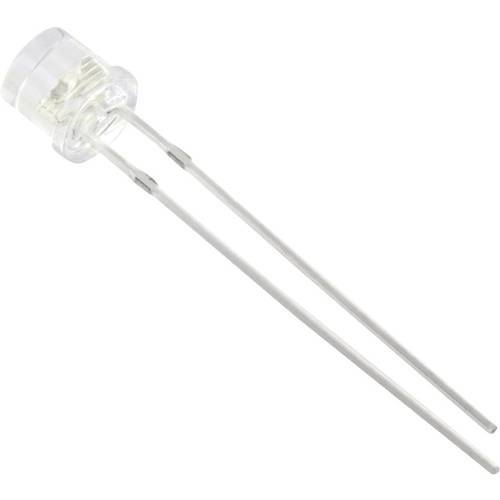 TRU COMPONENTS 1577360 LED bedrahtet Gelb Zylindrisch 5 mm 300 mcd 120 ° 20 mA