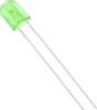TRU COMPONENTS 1577362 LED bedrahtet Grün Oval 5 mm 1250 mcd 110 °, 50 ° 20 mA