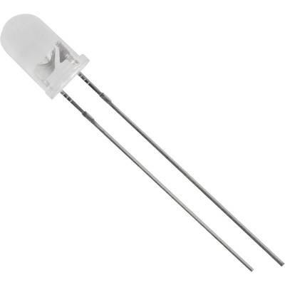 TRU COMPONENTS LED bedrahtet  Weiß Rund 5 mm 2250 mcd 20 °, 25 ° 20 mA  