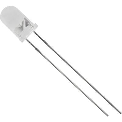 TRU COMPONENTS LED bedrahtet  Weiß Rund 5 mm 12500 mcd 20 °, 25 ° 20 mA  