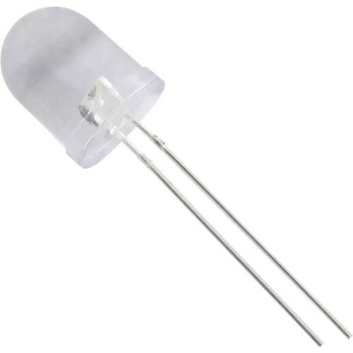 HuiYuan 10034Y1C-CSE-E LED bedrahtet Gelb Rund 10 mm 8500 mcd 25 ° 20 mA