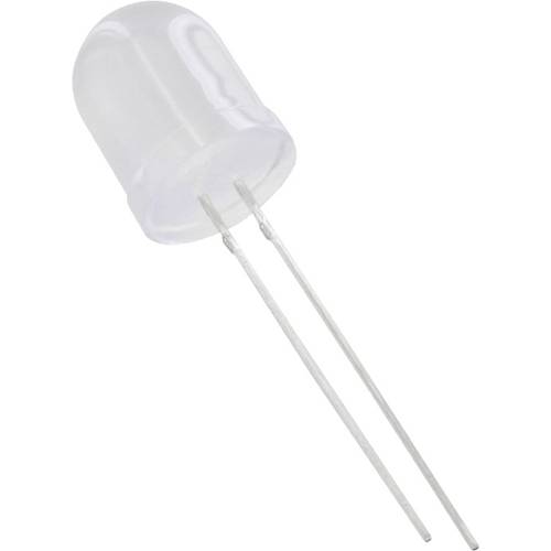 TRU COMPONENTS 1577414 LED bedrahtet Weiß Rund 10 mm 3250 mcd 50 ° 20 mA