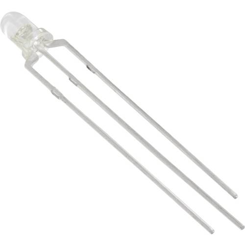 Thumbnail - TRU COMPONENTS 1577415 LED bedrahtet Rot, Blau Rund 3 mm 1250 mcd, 1600 mcd 35 ° 20 mA