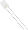 TRU COMPONENTS 1577446 LED bedrahtet Weiß Rechteckig 2 x 5 mm 1250 mcd 120 ° 20 mA