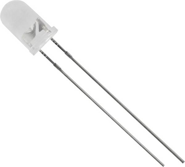 TRU COMPONENTS LED bedrahtet Rot Rund 5 mm 325 mcd 15 ° 20 mA